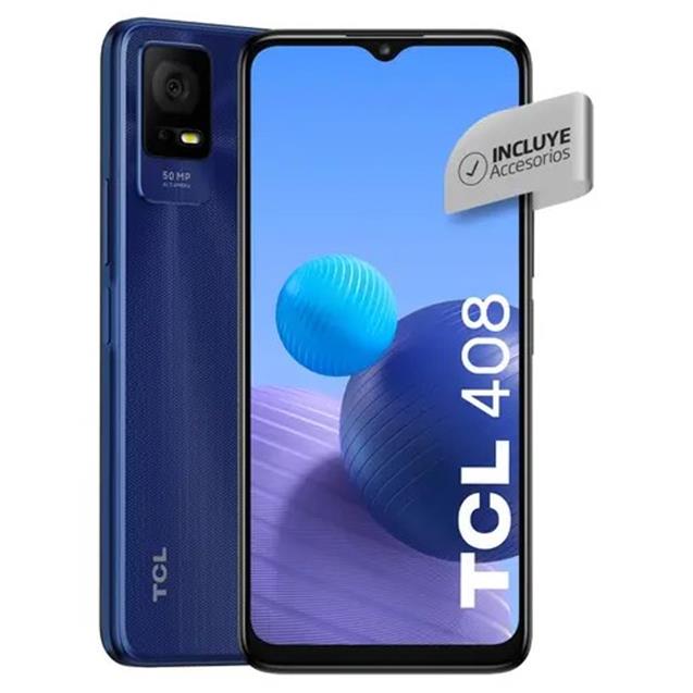 Celular Tcl 408 4+64gb 6.6" Midnight Blue Rva