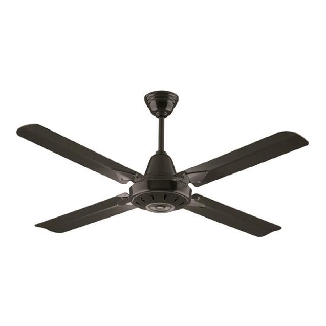 Ventilador De Techo Abon Garden Aluminio/Negro (NEX-448)